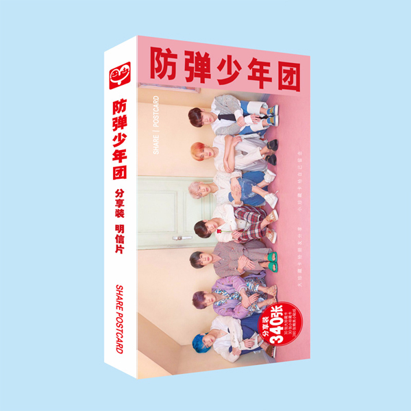 Hộp ảnh Postcard bts Map of the Soul: Persona ver 1 thiết kế thông minh độc đáo