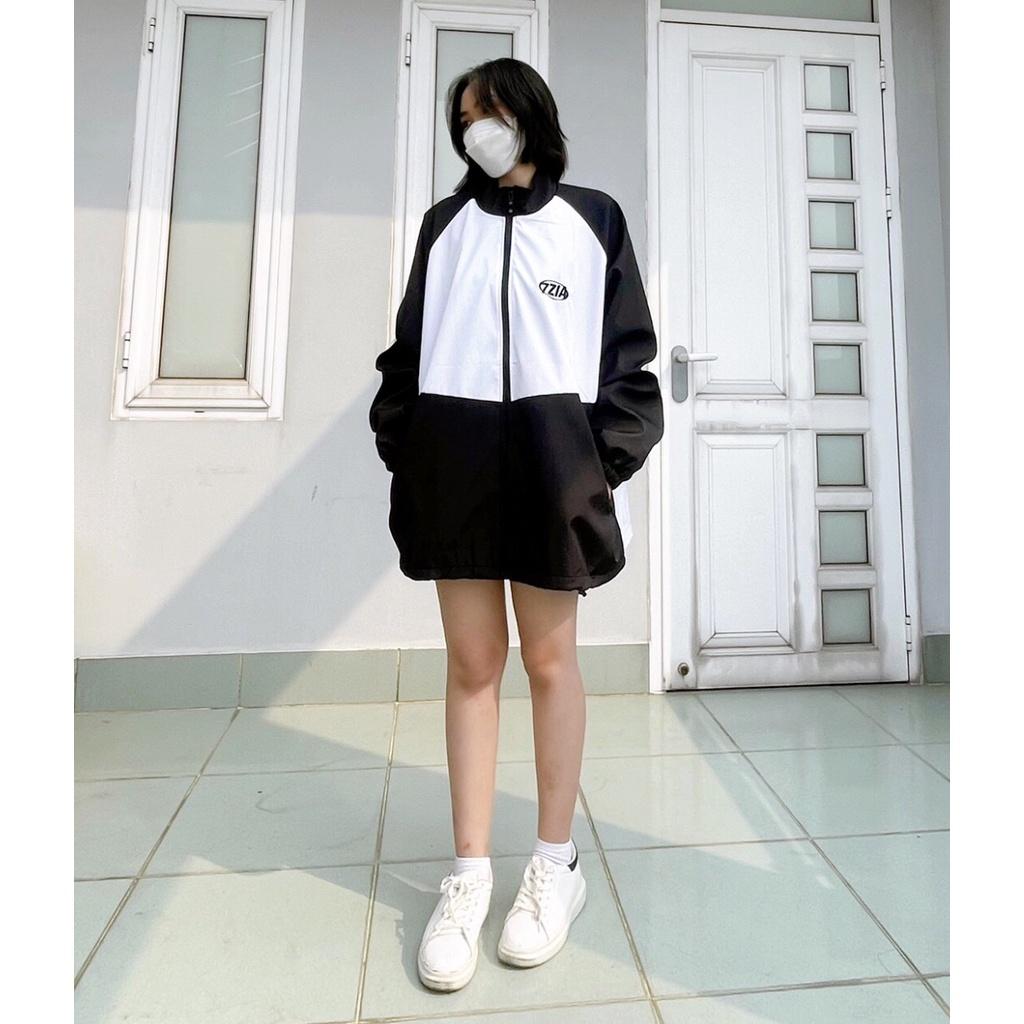 Áo Khoác Dù Unisex 2 size nam nữ bận thoải mái TiB078 ZIA Ulzzang Nam Nữ