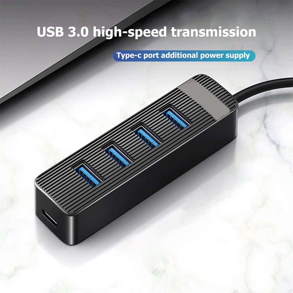 Hub USB 4 Cổng 3.0 TWU3 - 4A Splitter Bộ Mở Rộng PC Đa USB Tốc Độ Cao - hàng chính hãng