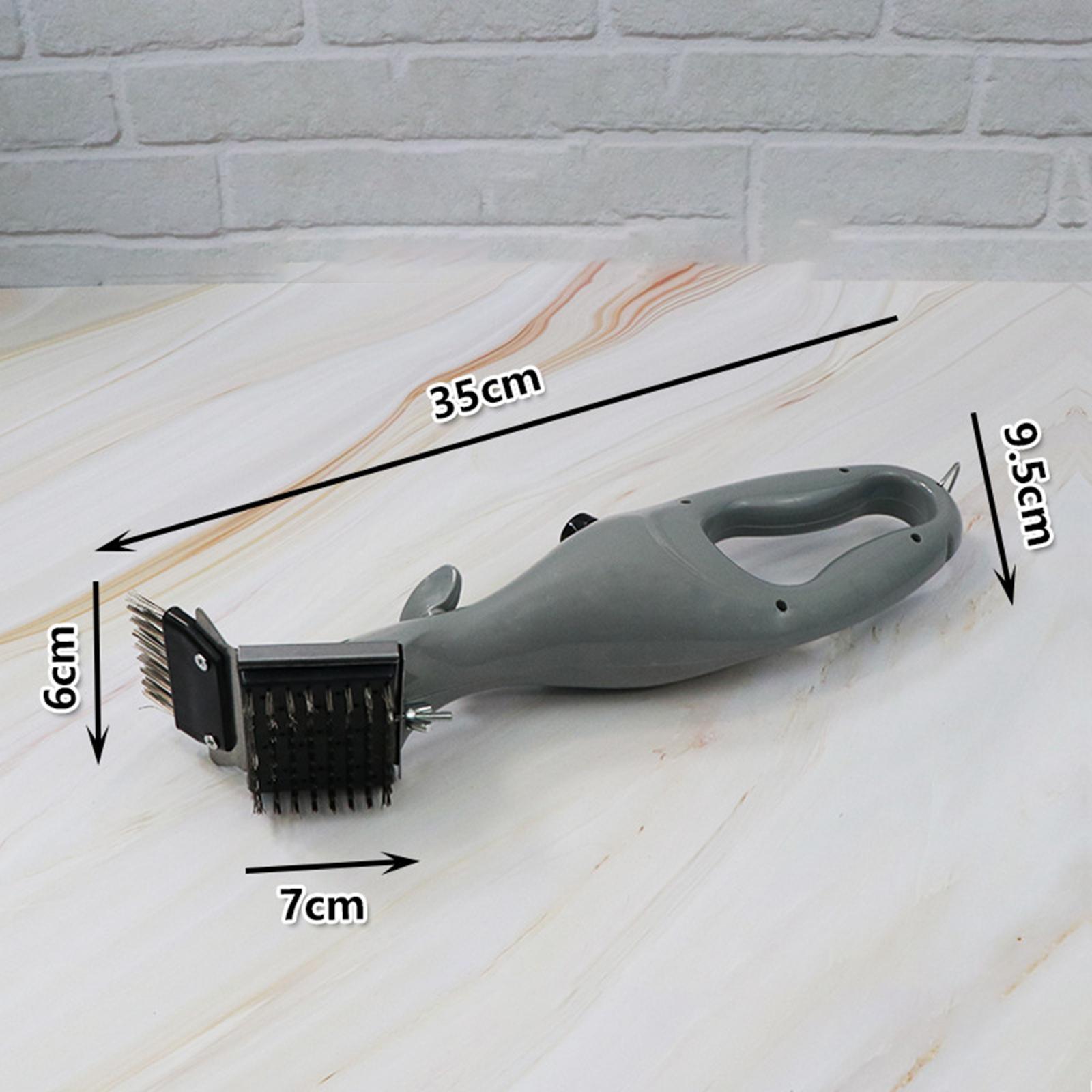 Grill Brush and Grill Cleaning Brush Heavy Duty Grill Accessories Comfortable Grip Scratch Brushes with Grilling Grate Cleaner