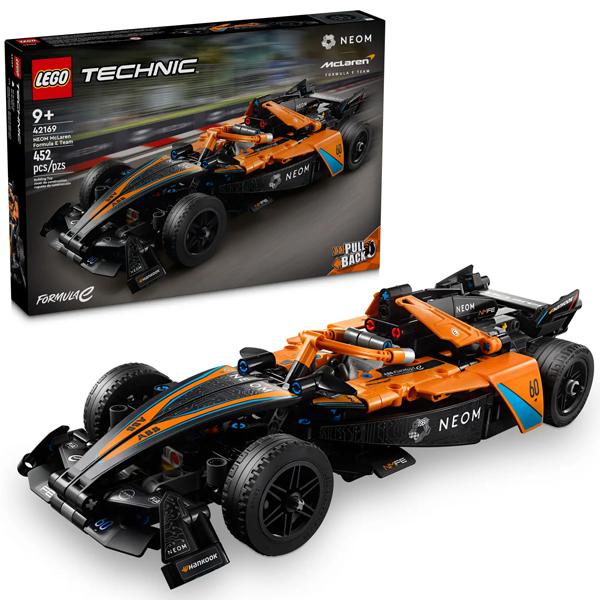 Đồ Chơi Lắp Ráp Xe Đua Thể Thao Neom Mclaren E - Neom Mclaren Formule E Race Car - Lego Technic 42169 (452 Mảnh Ghép)