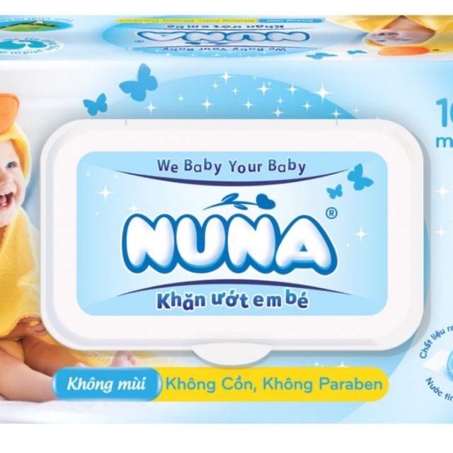 Giấy ướt Nuna 100 tờ