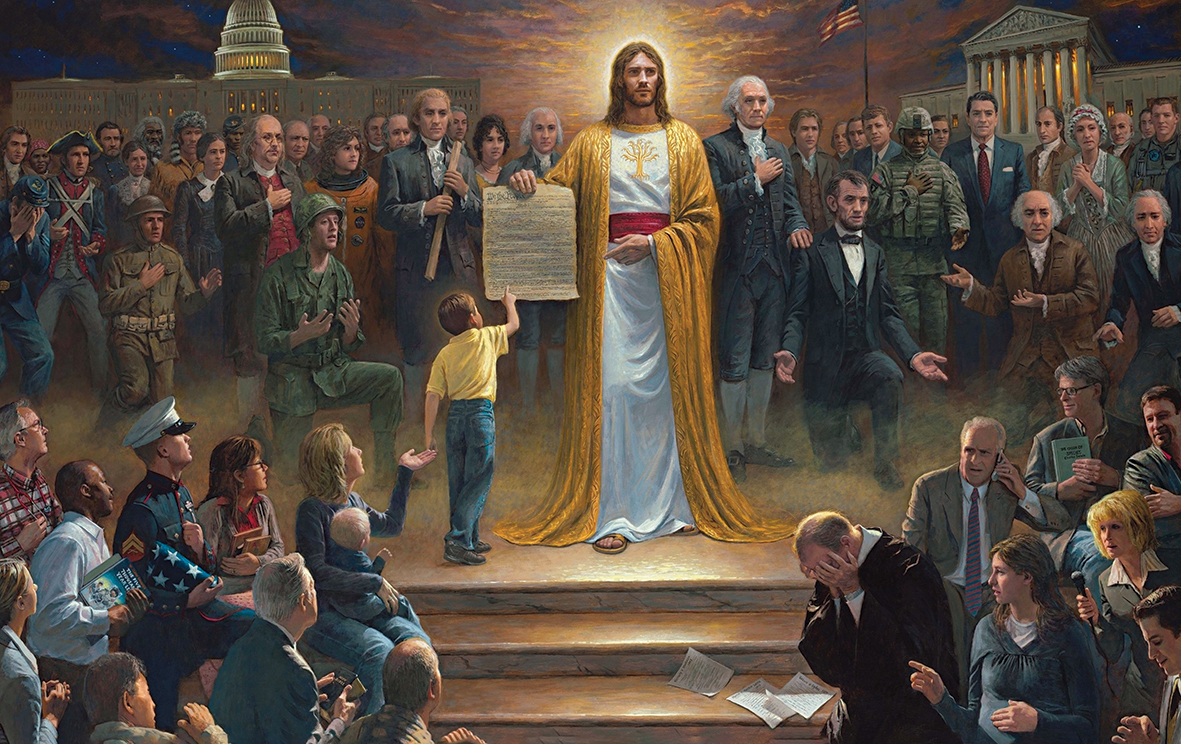 Bộ Tranh Xếp Hình Minh Châu 1000 Mảnh – Jesus And The People