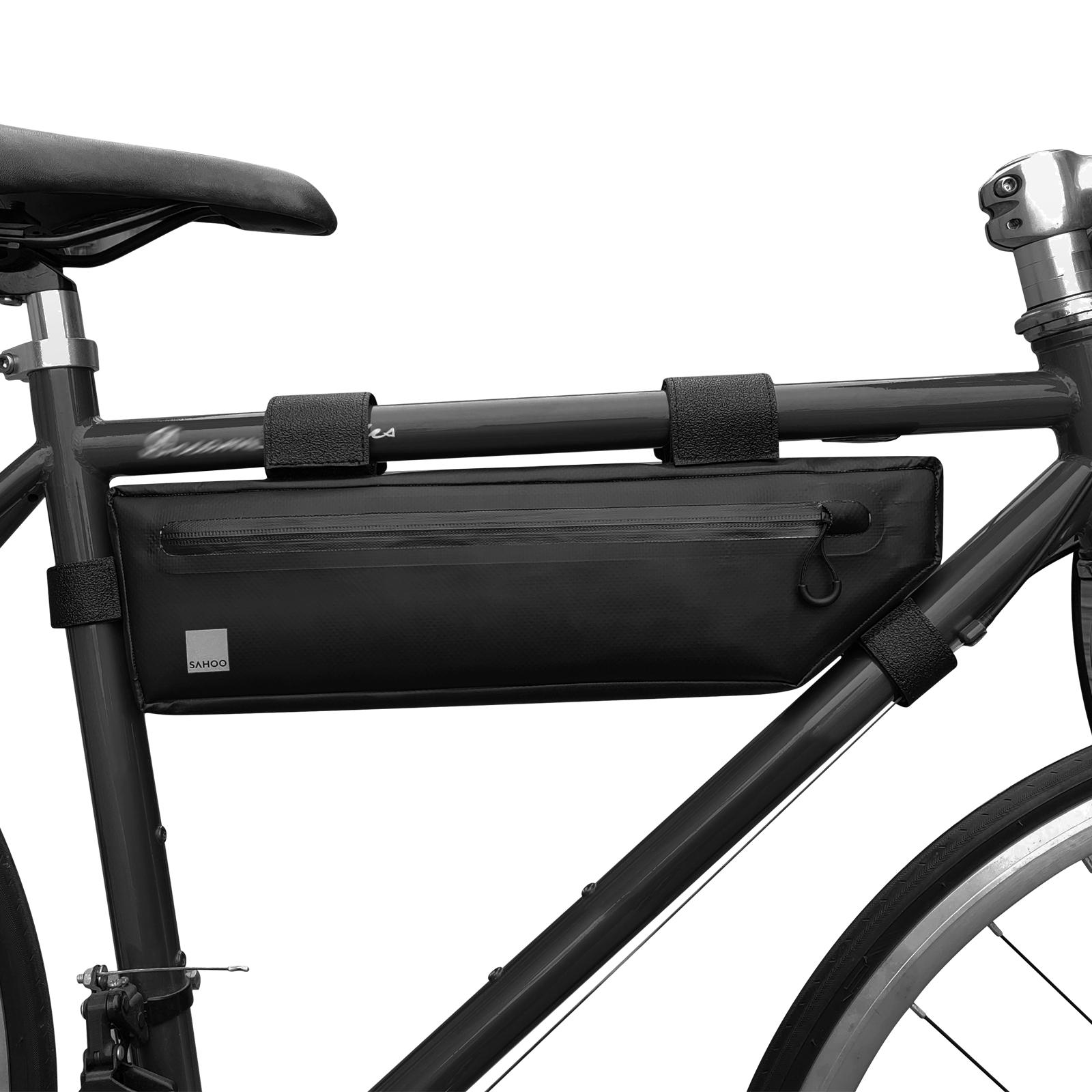 Túi dài khung trước xe đạp MTB dung tích lớn không thấm nước