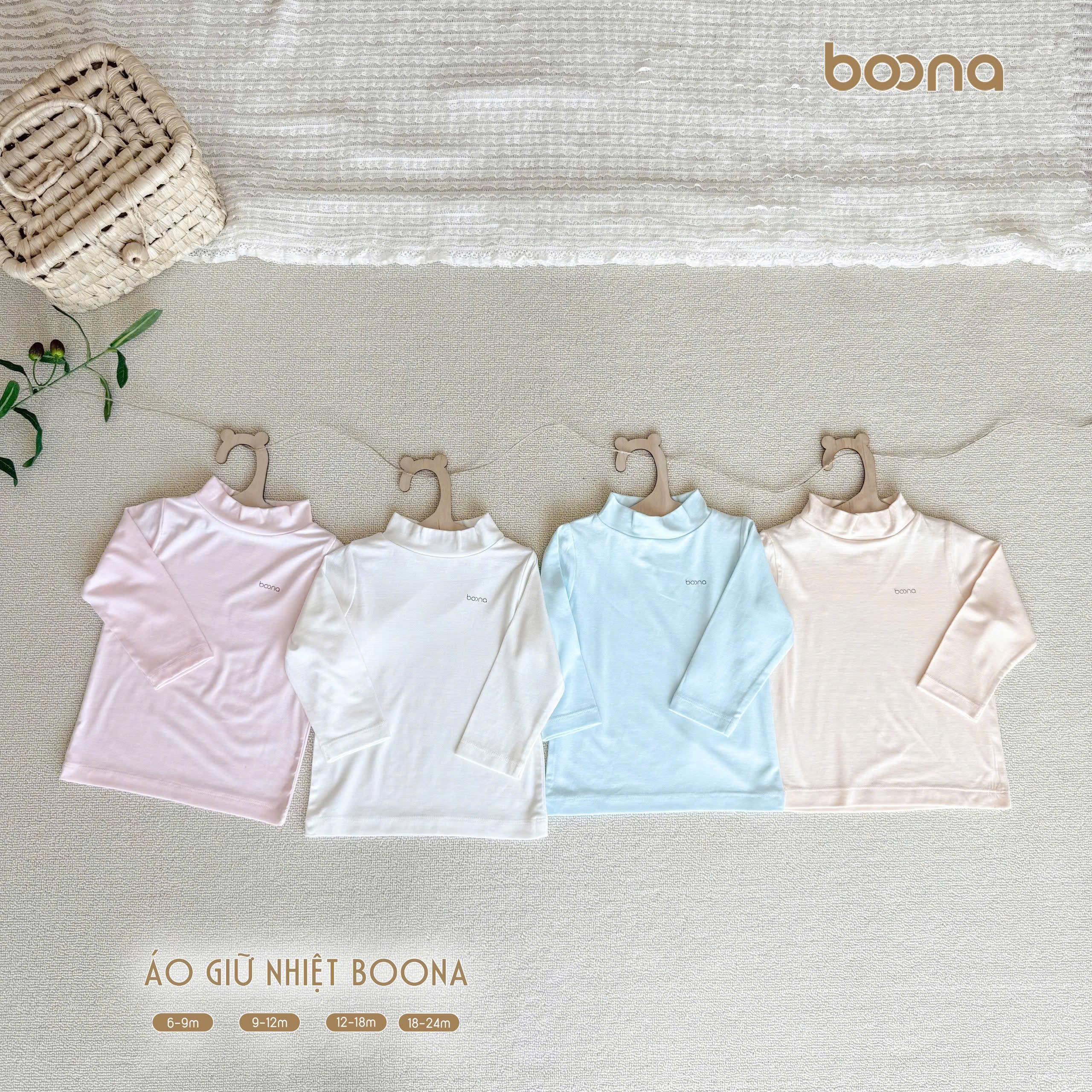 Áo giữ nhiệt Boona cho bé