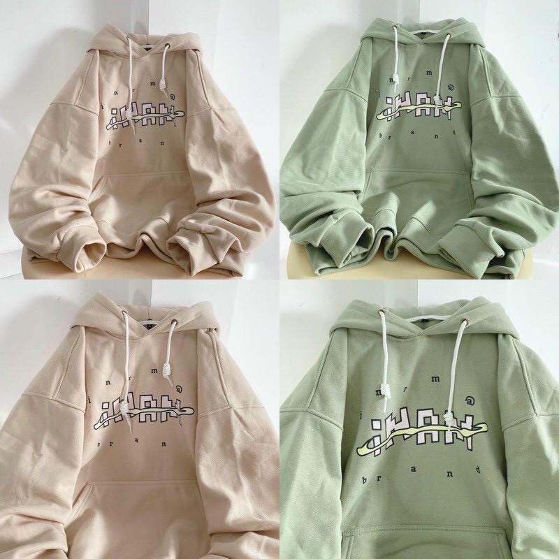 Áo Hoodie Nỉ Bông INRM Form Rộng Unisex Nam Nữ Ulzzang KUN