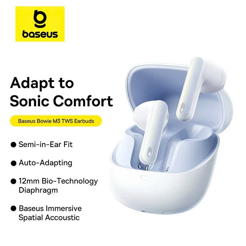 Tai Nghe Không Dây Baseus Bowie M3 True Wireless Earphones hàng chính hãng
