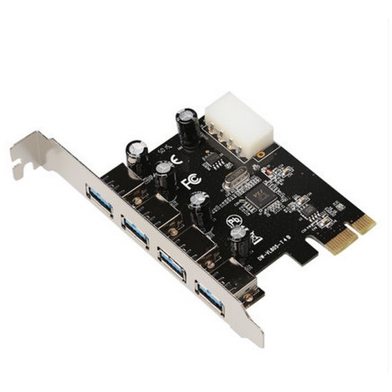 Card Mở Rộng 4 Cổng USB 3.0 Từ Khe PCI-E