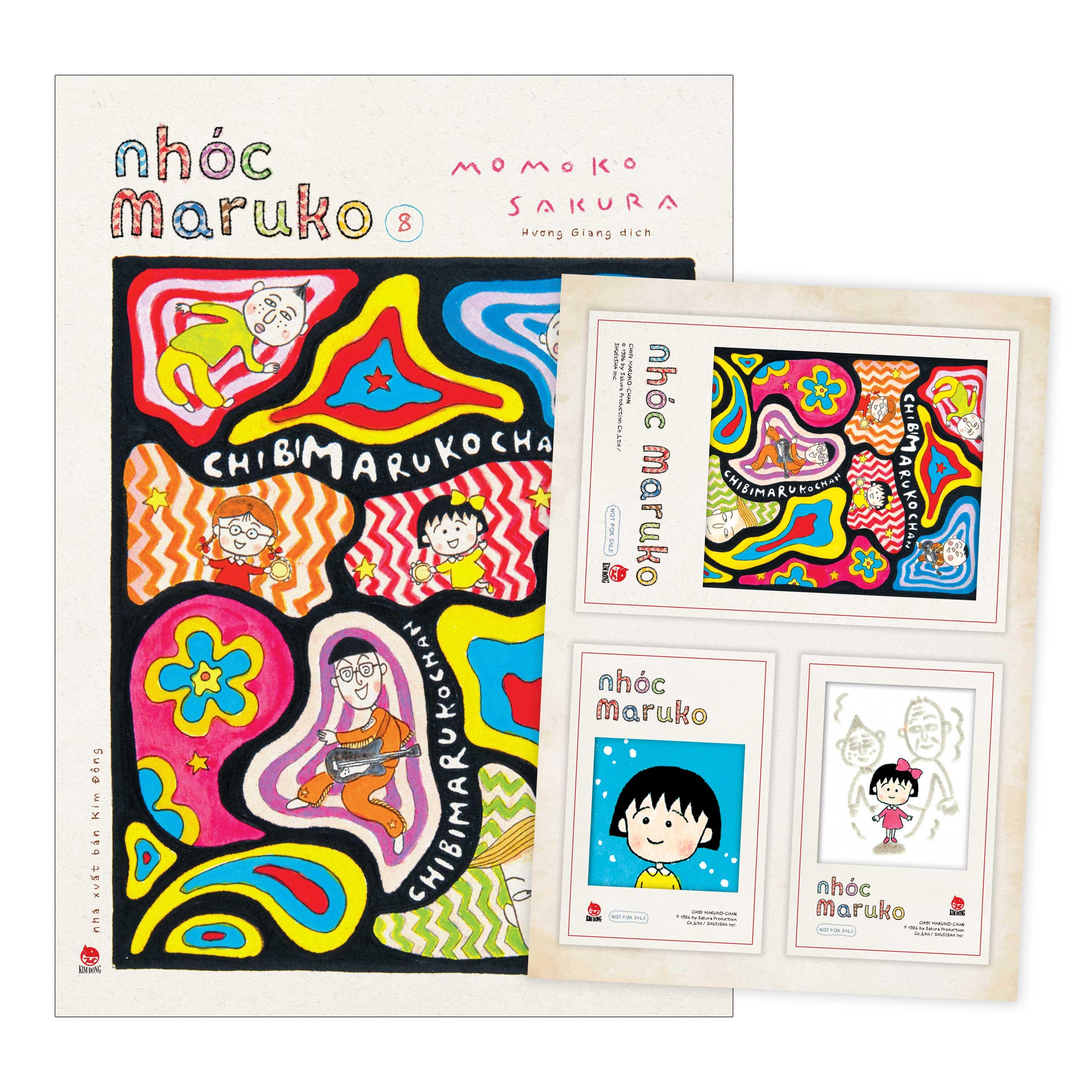 Nhóc Maruko - Tập 8 - Tặng Kèm Set Card Polaroid