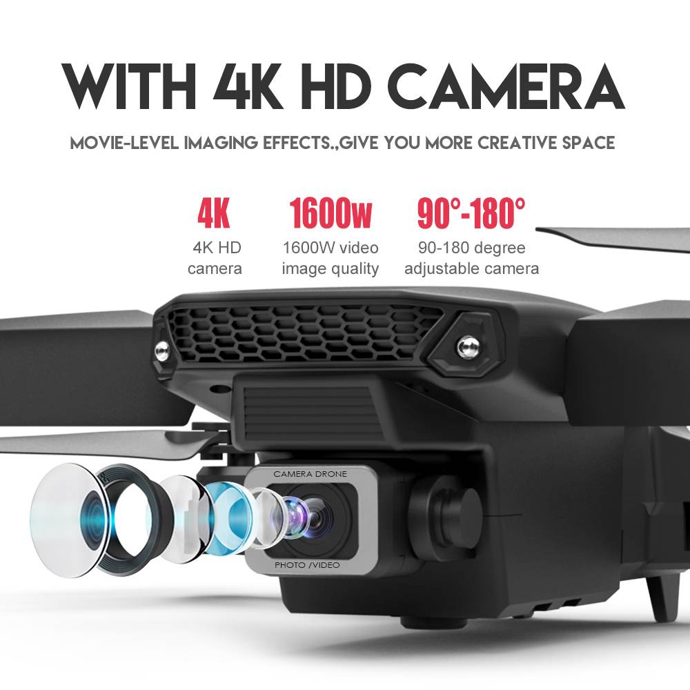 Máy Bay Điều Khiển Drone Flycam Camera 4K Ultra HD - Home and Garden