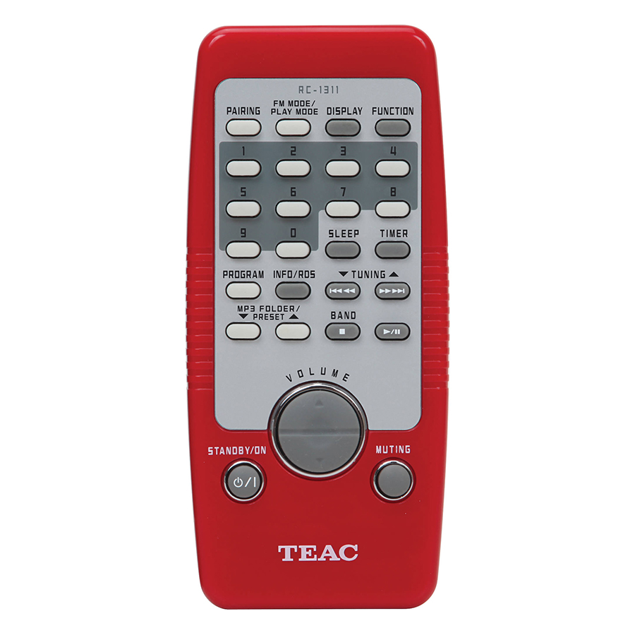 Máy Cassette TEAC SL-D930 - Đỏ - Hàng Chính Hãng