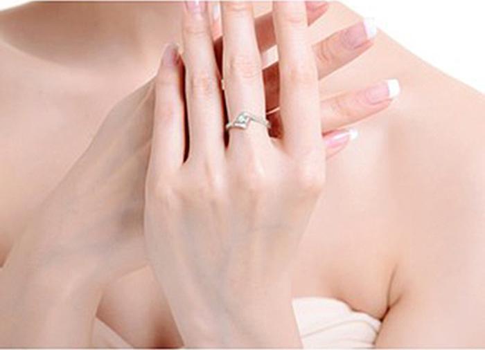 CẶP NHẪN ĐÔI ĐÍNH ĐÁ - Trang sức bạc PANMILA