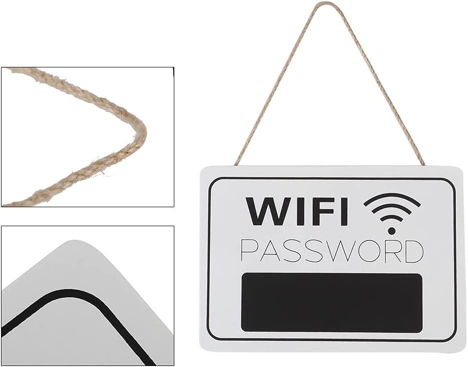 Mật khẩu WiFi Biểu đồ tường Treo tường Hiển thị bảng chỉ dẫn Bảng đen cho văn phòng Quán cà phê Nhà sách Quán bar Cửa hàng trang trí tiệc