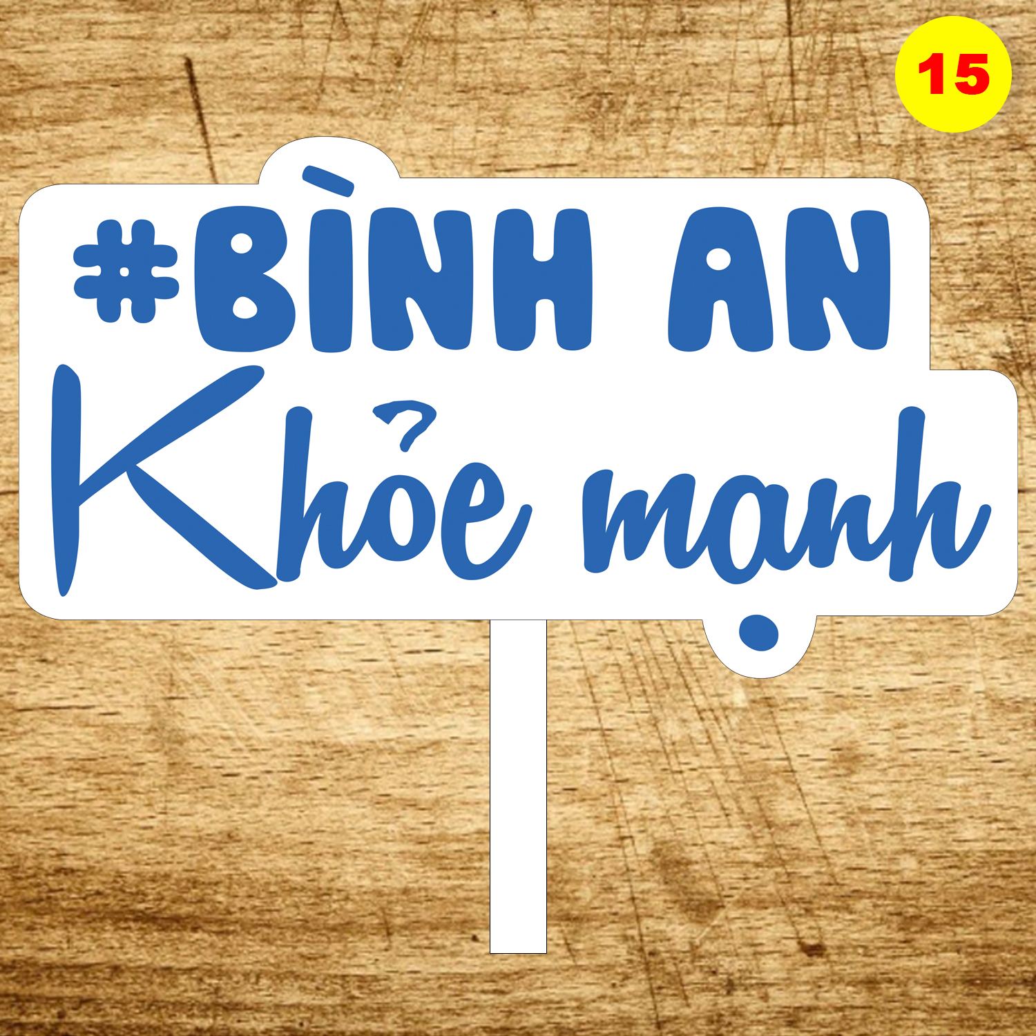 Bảng hashtag sinh nhật MS 15