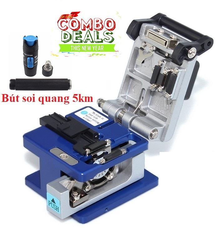 Dao FC-6S chuyên cắt sợi quang Tặng Bút soi quang 5km
