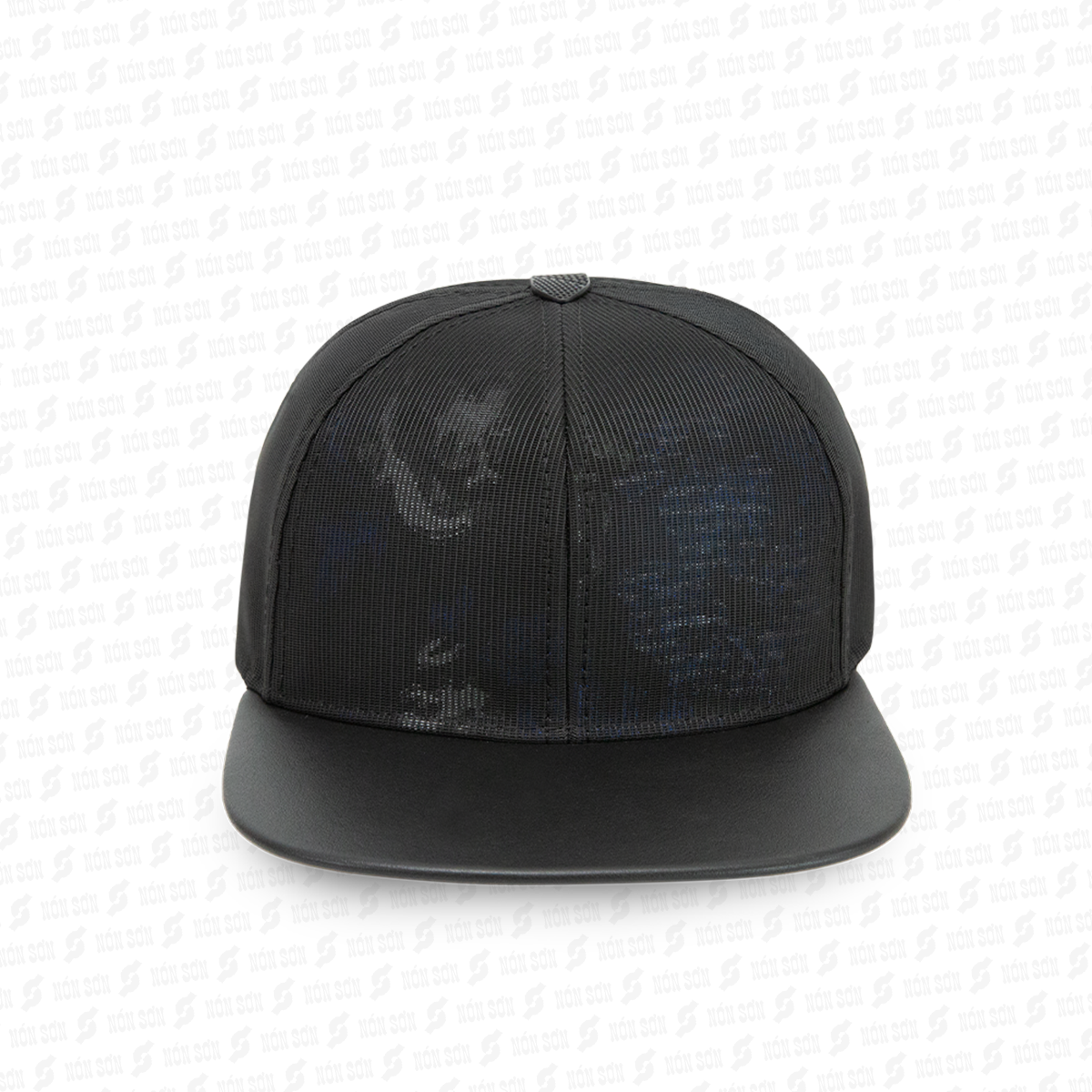 Mũ snapback hiphop NÓN SƠN hoa văn ngẫu nhiên MC210AK-ĐN5HV