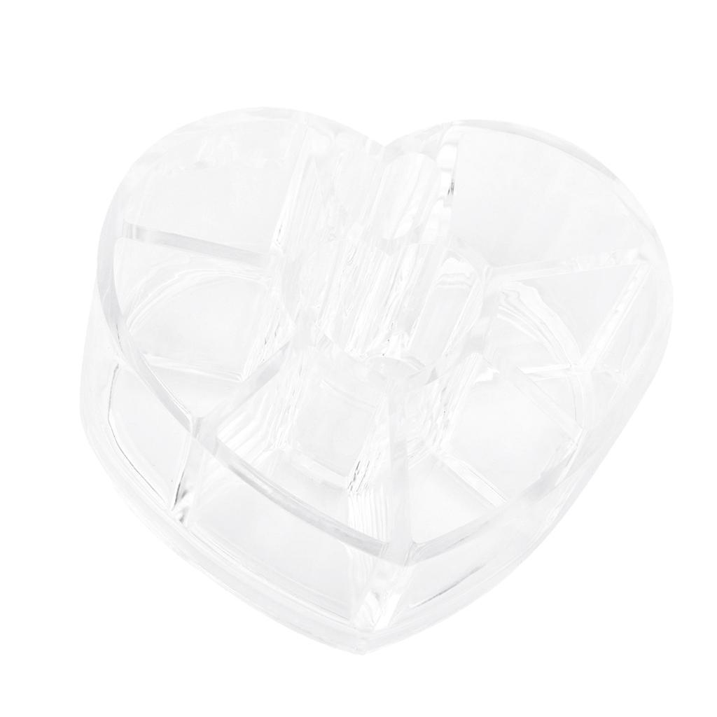 8 Slots Lipstick Holder Display Stand Cosmetic Organizer Makeup Case Holder