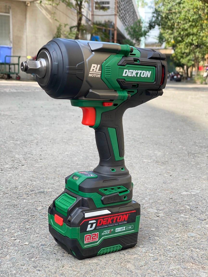MÁY VẶN BULONG PIN 21V 1/2" DEKTON M21-IW1500N - HÀNG CHÍNH HÃNG