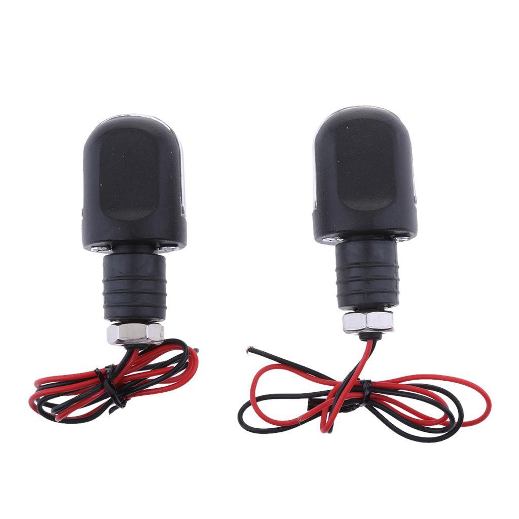 Motorcycle 22mm 7/8'' Handlebar LED  Blinker Indicator Light 12V
