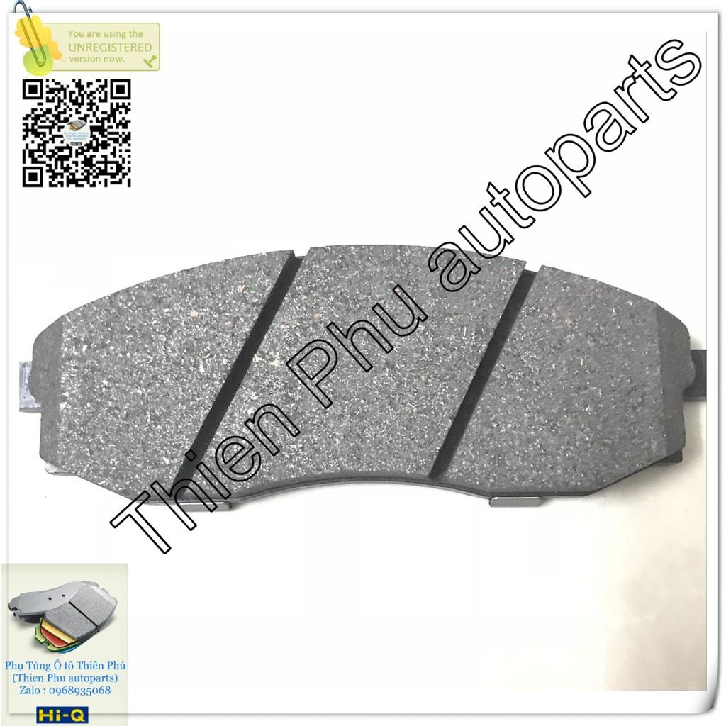 Má phanh chính hãng Hi-Q cho Starex 2 cầu trước. - Bố thắng trước. OEM Brake Pad : 58101-4AA11