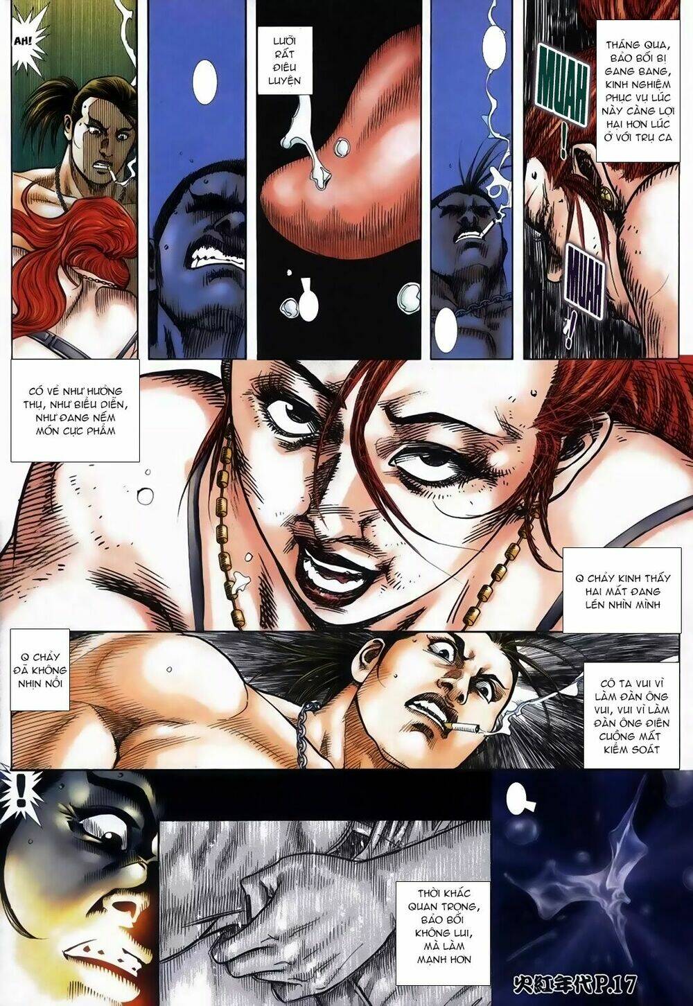 hỏa hồng niên đại hắc cốt đường chapter 110 15