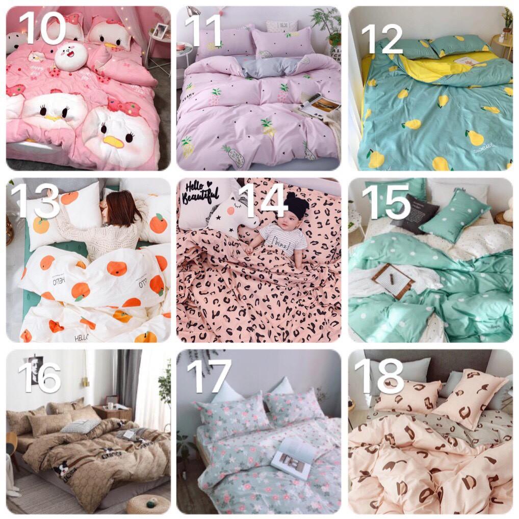 ️Bộ Chăn Ga Gối Cotton poly Nhập️miễn phí bo chun️