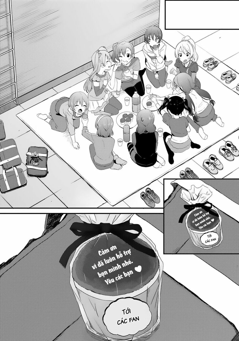 các dự án thần tượng trường chapter 33.5 8