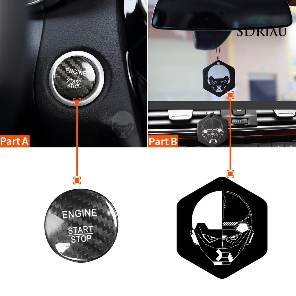 Miếng Dán Nút Khởi Động Xe Hơi Benz Có Mùi Thơm Đẹp Mắt