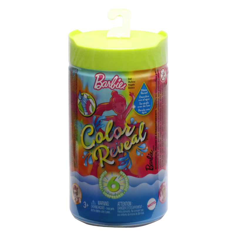 Đồ Chơi BARBIE Búp Bê Chelsea Đổi Màu - Phiên Bản Sắc Màu Neon HCC90