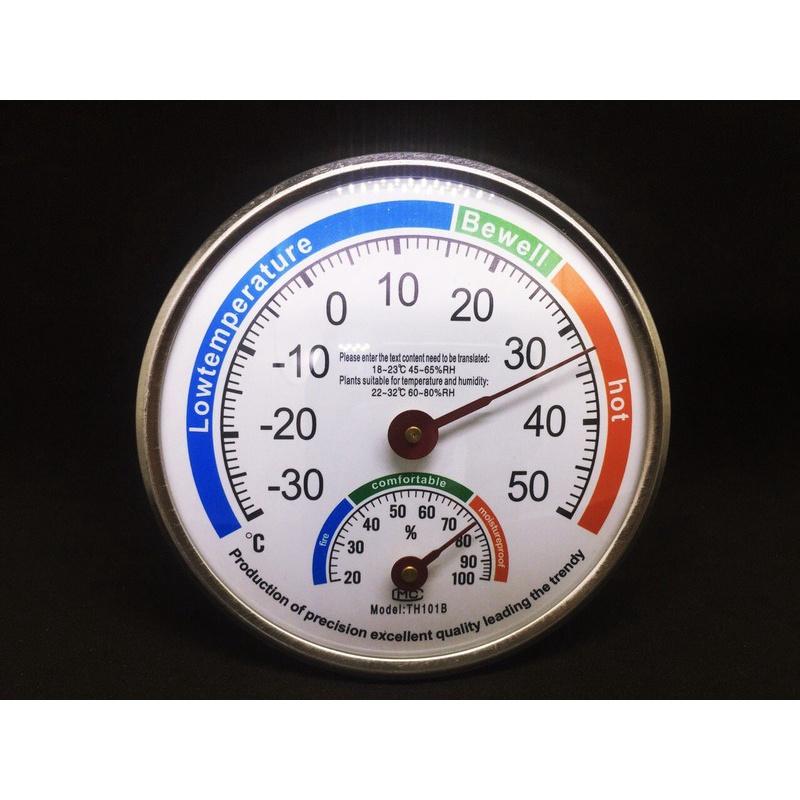 Nhiệt Ẩm Kế Cơ Học Thermometer TH101B - Thiết Bị Chuyên Dụng Để Đo Độ Ẩm Và Nhiệt Độ - Hàng Chất Lượng Cao