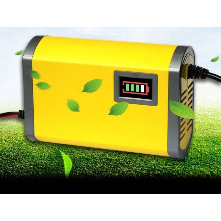 Xac binh ac quy, ắc quy ô tô, Bộ sạc bình acquy 12v 2A thông minh, tự động ngắt khi đầy