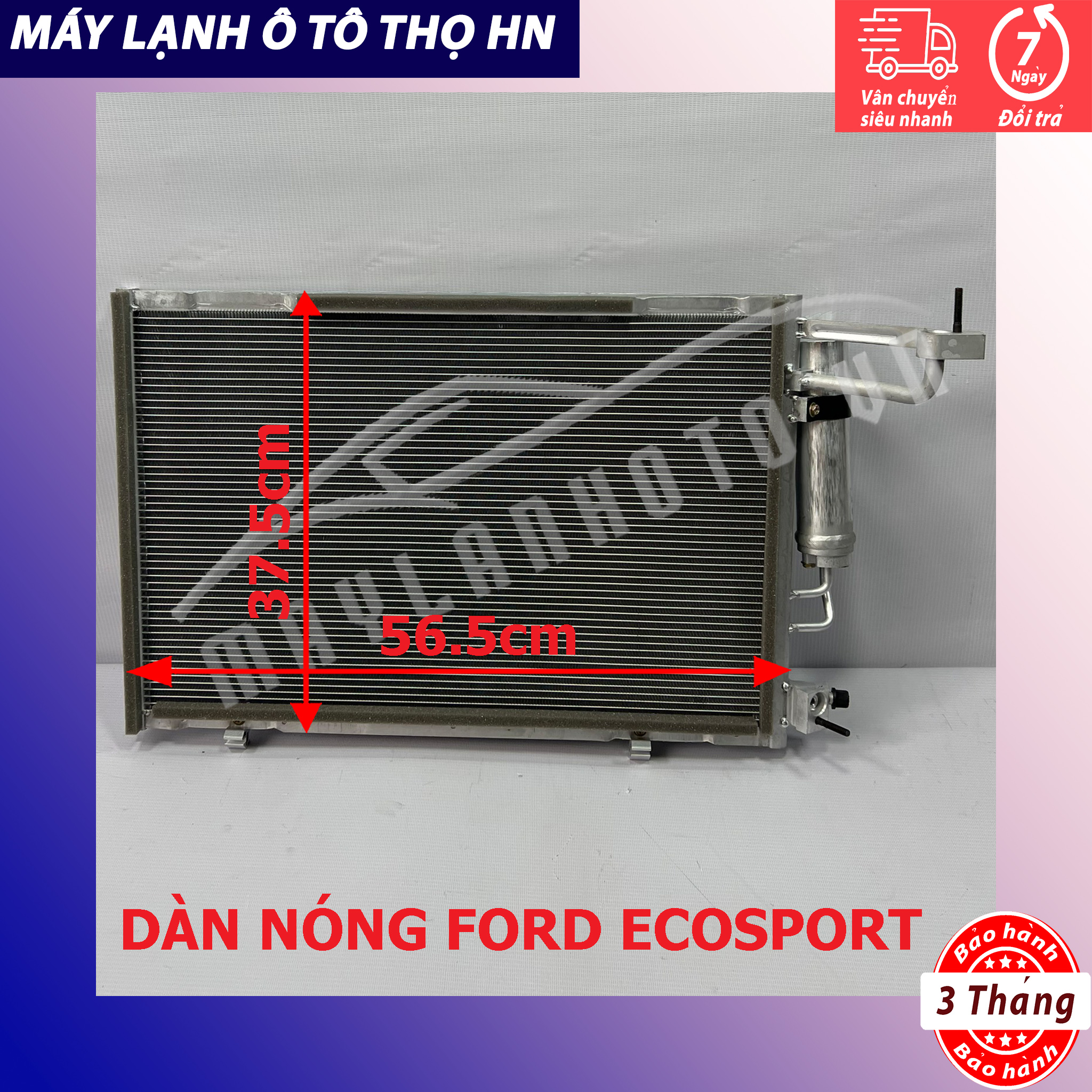 Dàn nóng Ford Ecosport Hàng xịn Thái Lan