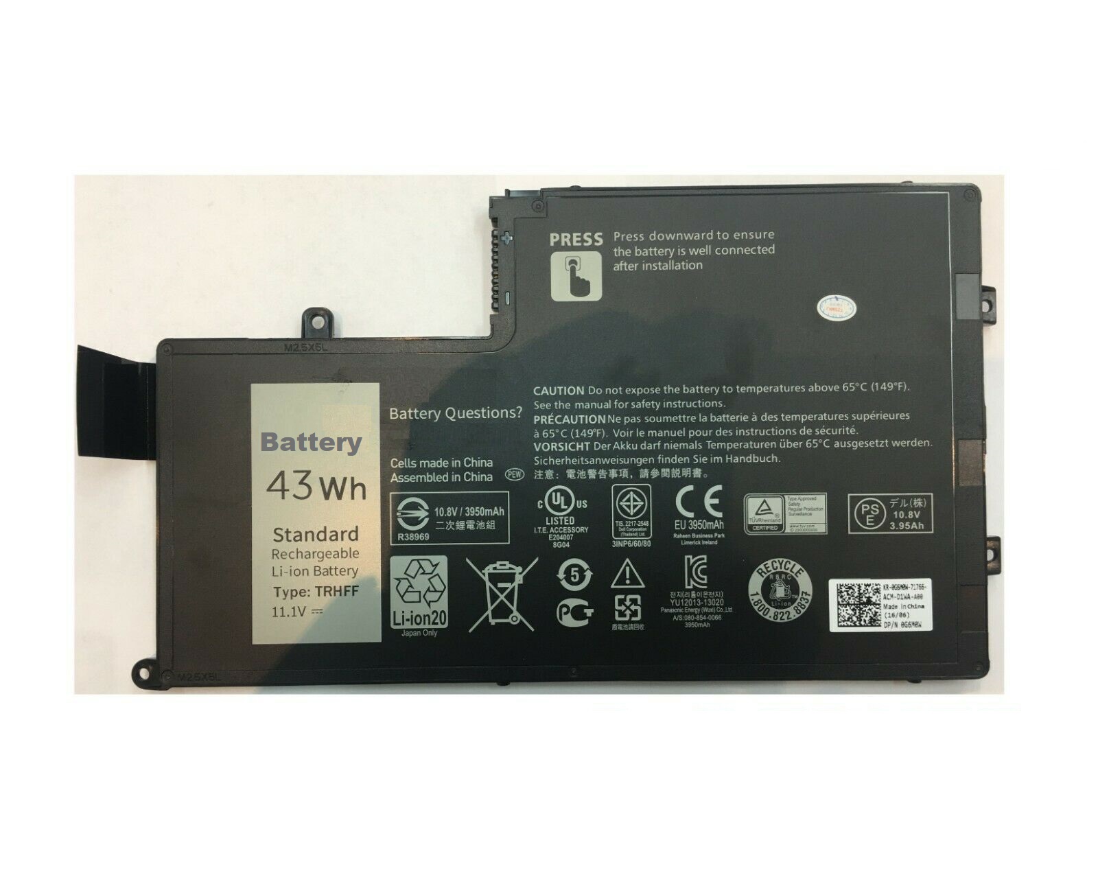 Pin dành cho Laptop Dell Inspiron 14-5447, N5447