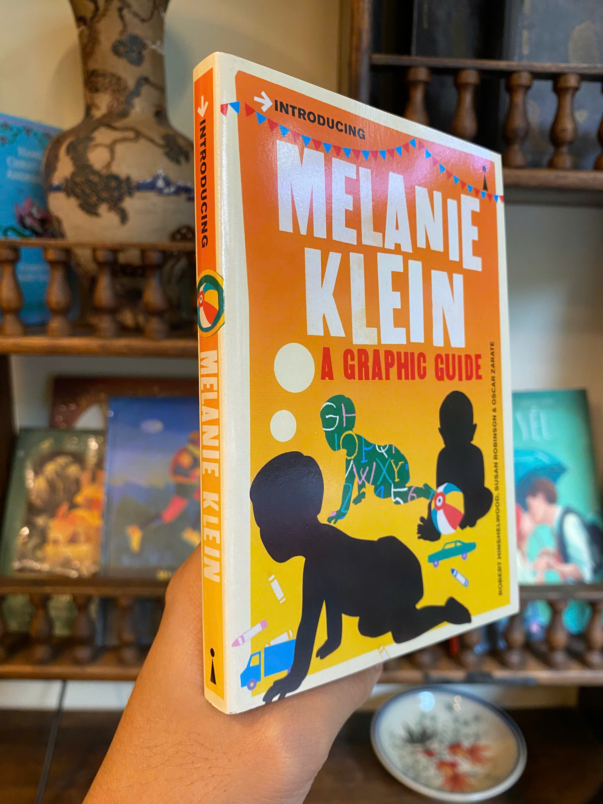 Sách - Introducing Melanie Klein: A Graphic Guide by Robert Hinshelwood | Psychology Nonfiction