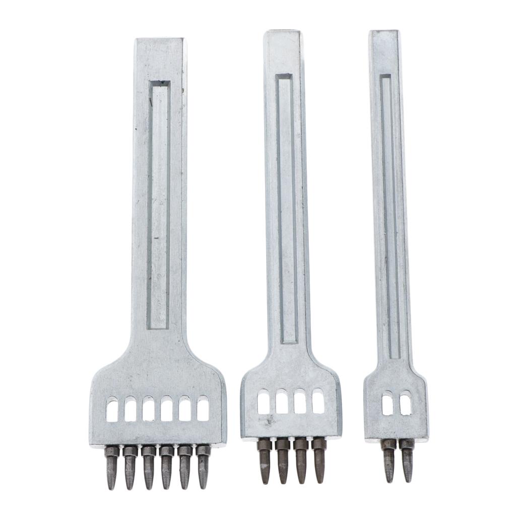 1 Piece Steel 4mm French Style Leather Craft Stitch Lacing Punch  Tool
