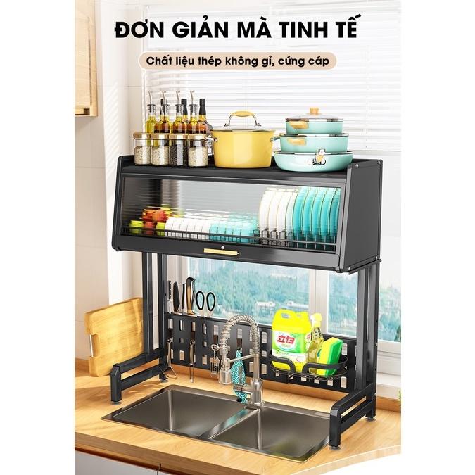 Kệ Để Chén Đĩa Đa Năng Winci A11, Chân Kệ Điều Chỉnh Linh Hoạt, Sơn Tĩnh Điện Cao Cấp, Hàng chính hãng