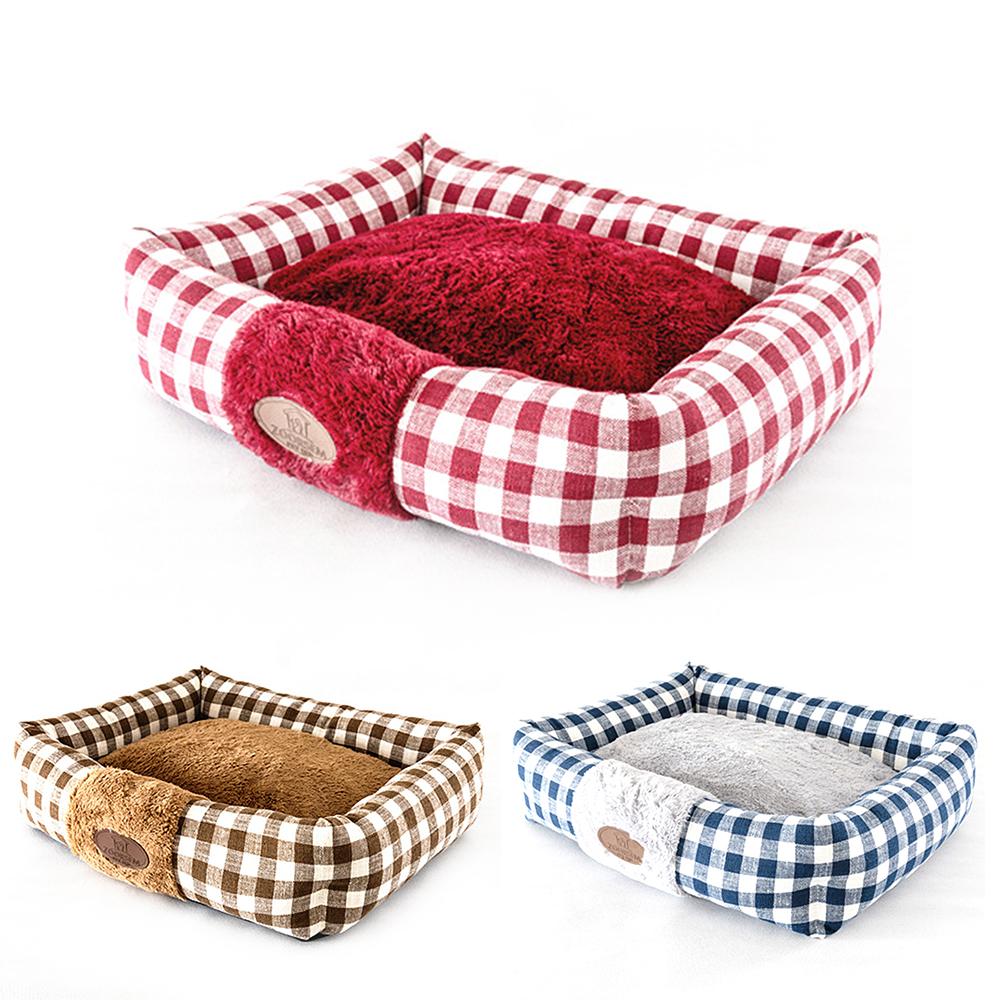 Giường cho thú cưng, chất liệu mềm, hình chữ nhật