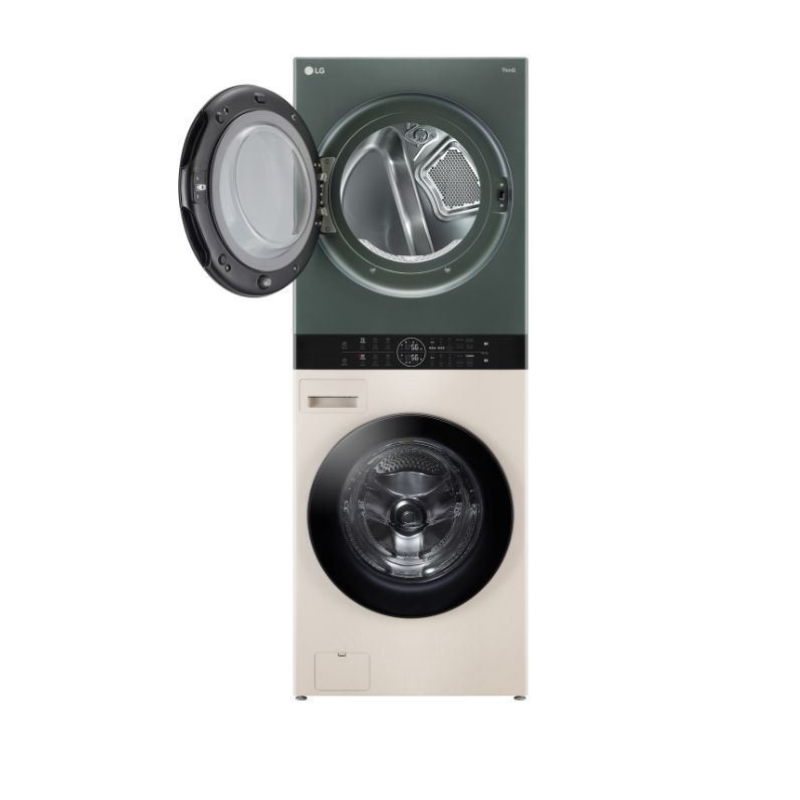 Tháp giặt sấy LG 14kg sấy 10 kg WT1410NHEG - Hàng Chính Hãng - Mới 100%