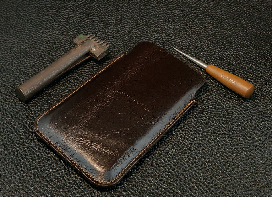 Bao da rút IONECASE cho điện thoại 14 pro max, 13 pro max, 12 pro max, XS Max, 14 plus Da Bò Thật mẫu 2