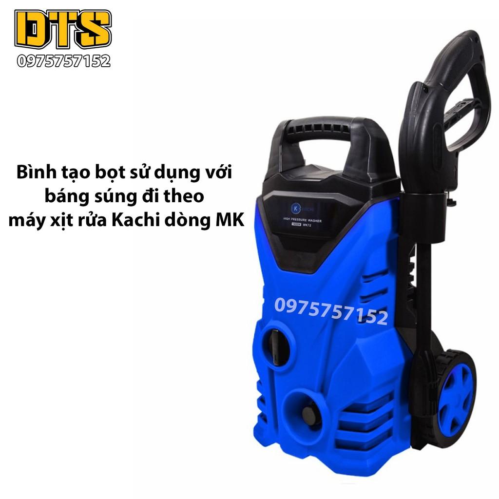 Bình tạo bọt tuyết cao cấp máy rửa xe Kachi model MK, lõi phun bằng đồng 100%, nhiều bọt, bọt mịn