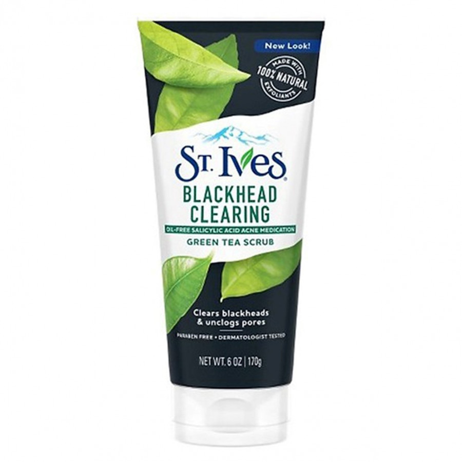 Sữa rửa mặt ngăn ngừa mụn St.Ives Trà xanh 170g