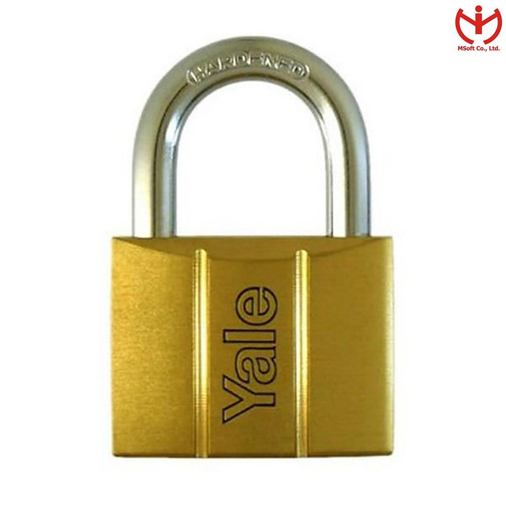 Ổ khóa Yale V140D.60 thân đồng thau 60mm 3 chìa vi tính - MSOFT