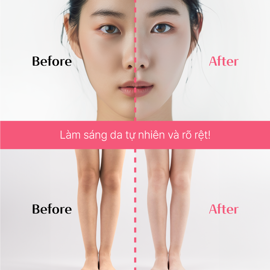 Kem nâng tông trắng da Diamond Luxism 200ml – làm trắng da mặt &amp; body tone-up cream tự nhiên