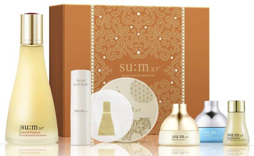 Nước thần cải thiện 5 vấn đề da Su:m37 Secret Essence Fundamental treatment set