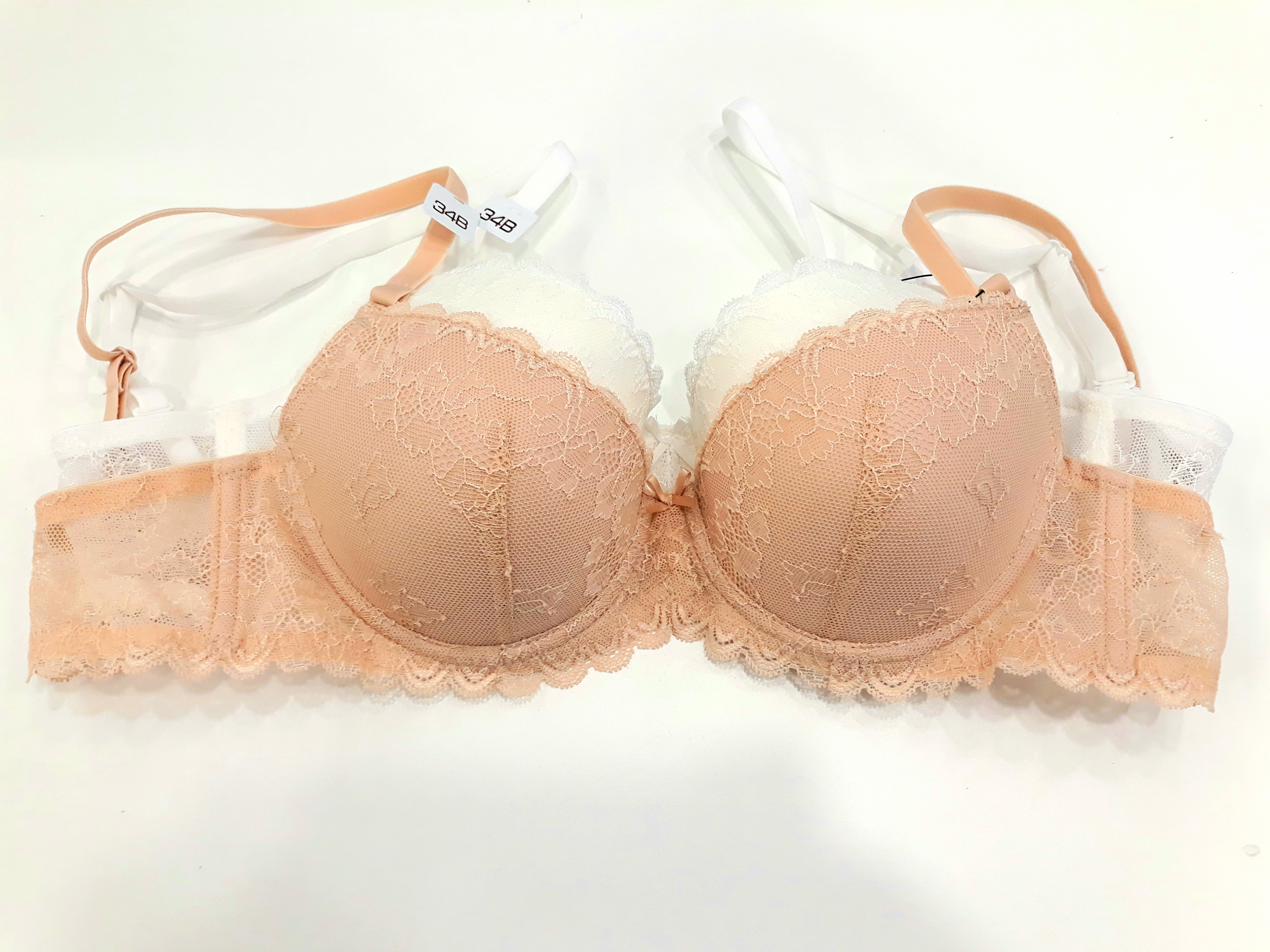 Combo 2 áo ngực demi mút vừa ren iBasic VA086