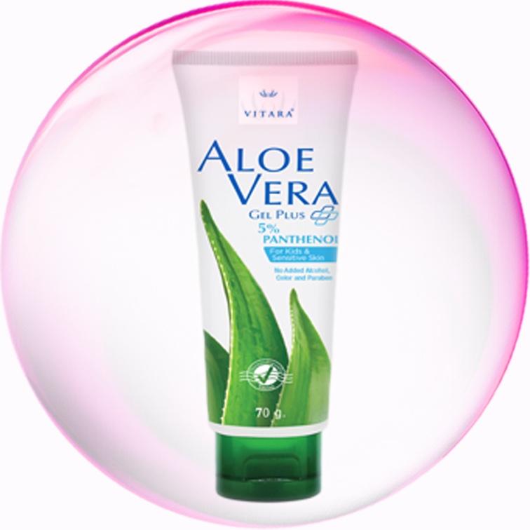 Gel Aloe Vera Plus 5% Panthenol Thái Lan (T/70gr)