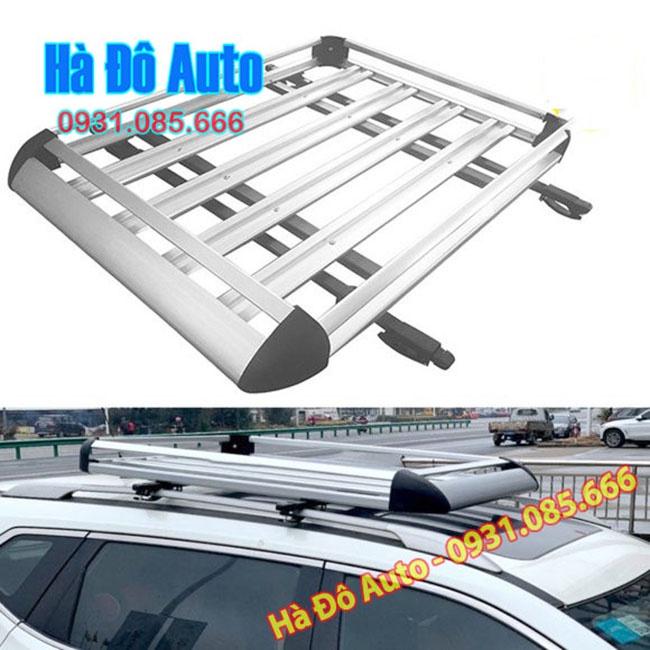 Giá Để Đồ Kia Carens - Baga Mui Chở Hàng Xe Kia Carens Hợp Kim Nhôm
