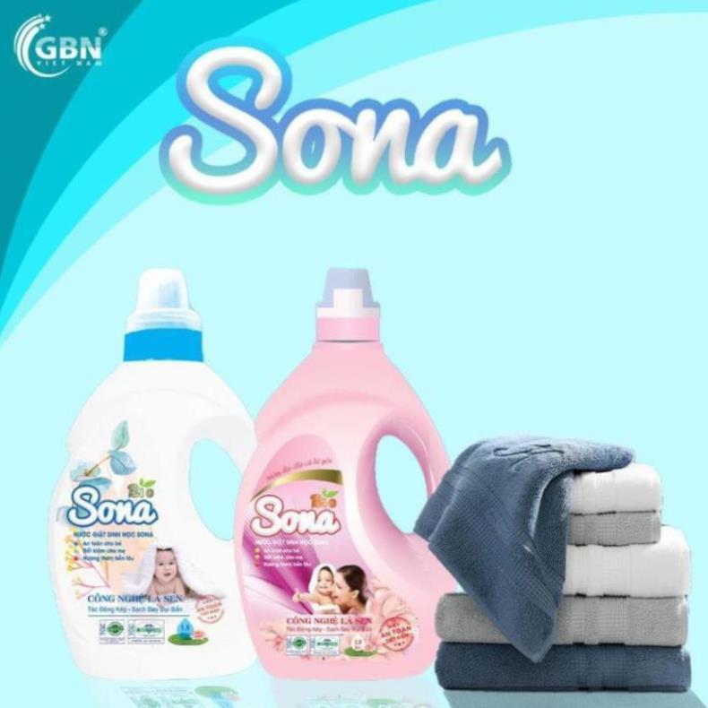 Nước Giặt SoNa 1,8kg Hương Anh Đào