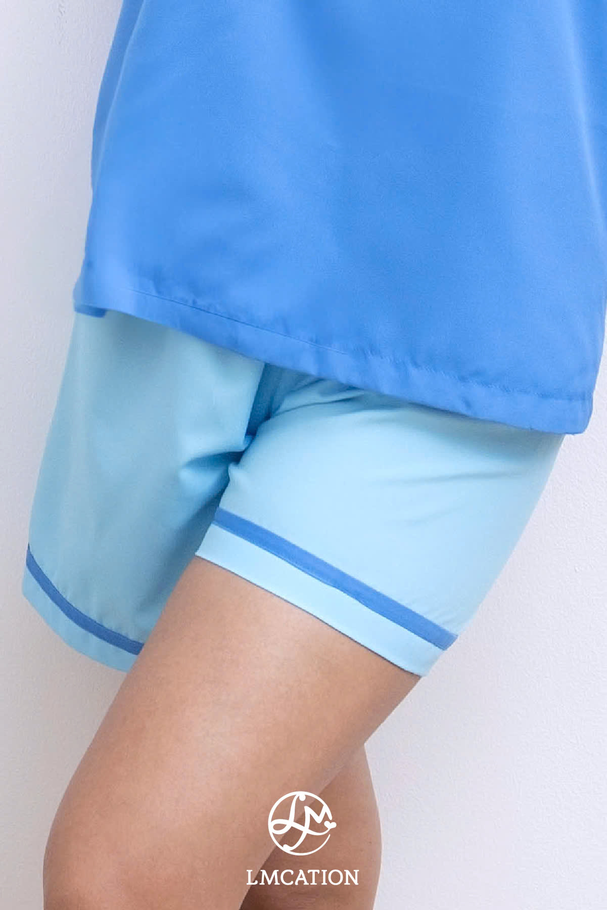 BST Siêu tiết kiệm - Quần đùi mặc nhà  LMcation Laura - Xanh dương đậm và nhạt