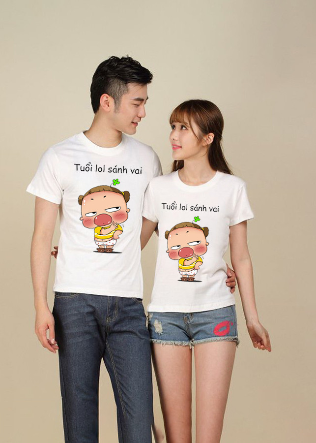 Bộ Áo Thun Nam Nữ AH8